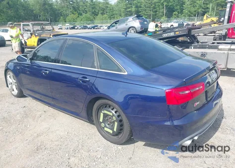 2014 Audi S6 4.0T Prestige z USA, uszkodzony, nr VIN WAUF2AFC7EN066984